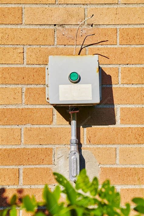 junction box for brick wall